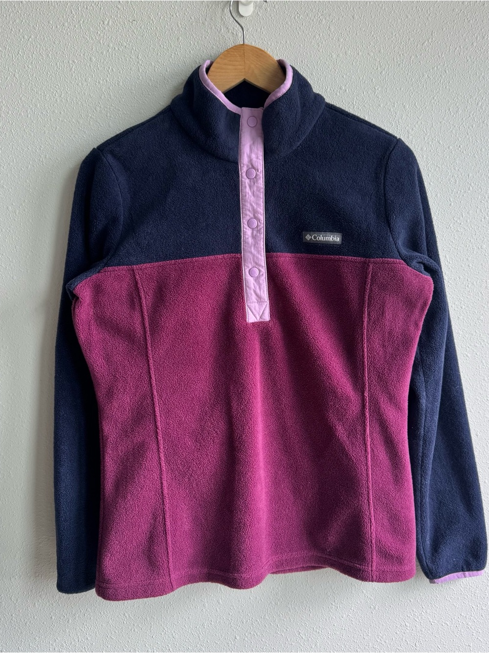 Columbia Benton Springs Snap-Front Fleece Pullover Small
